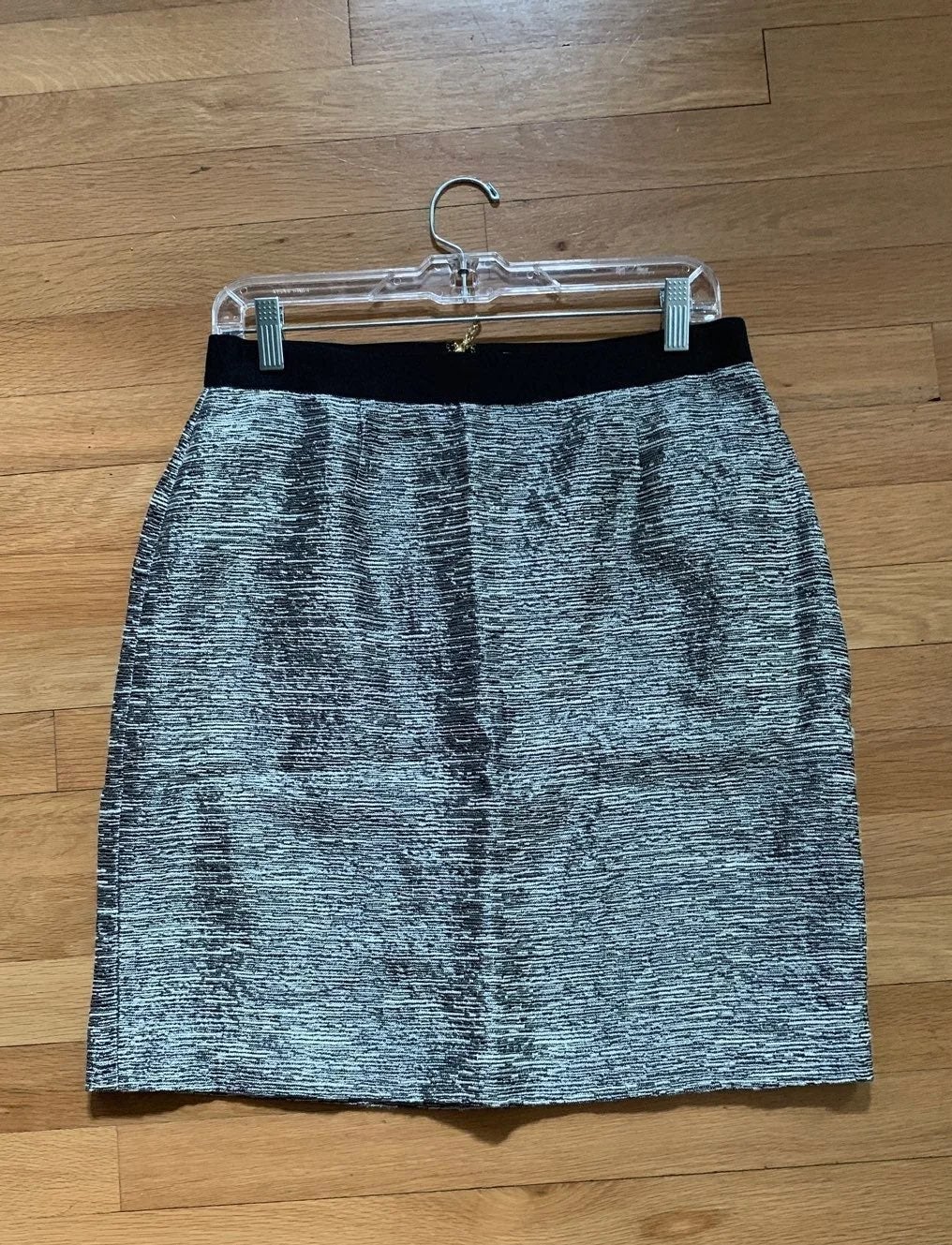 Kate Spade Metallic silver skirt