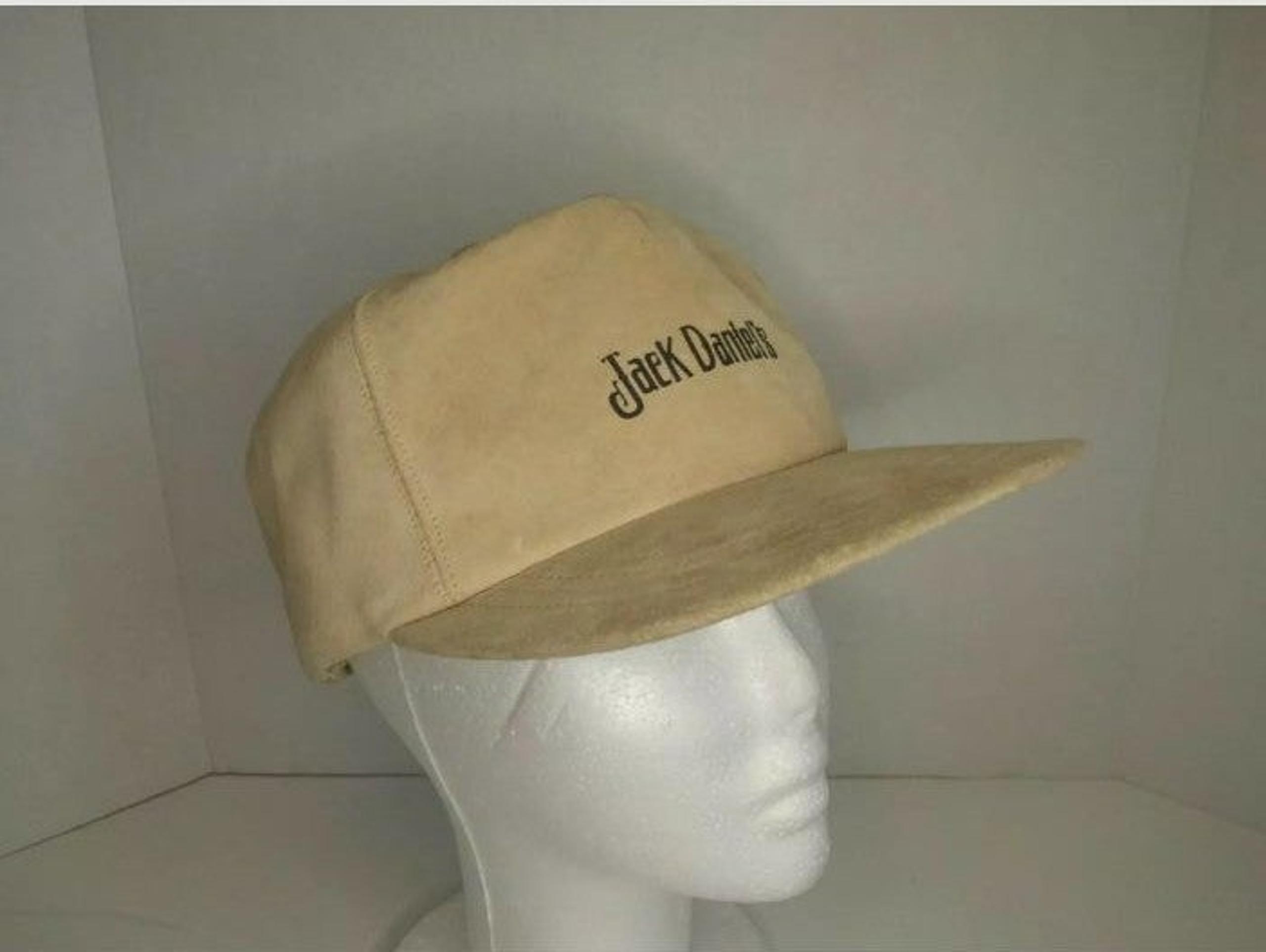 Vintage Jack Daniel's Leather Hat United Hatters Cap and Millinery Workers Union