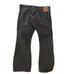 Levi's 517 Slim Boot Cut Black Jeans Mens 40x30