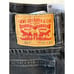 Levi's 517 Slim Boot Cut Black Jeans Mens 40x30