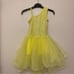 Weissman Dance costume Yellow Sequins asymmetrical dress DREAM 7651 child IC 7/8
