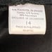 Natori Size 14 Black Sleeveless Jewel Neck Above the Knee Fit & Flare Dress