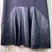 Natori Size 14 Black Sleeveless Jewel Neck Above the Knee Fit & Flare Dress