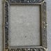 Vtg Brass Beautiful Ornate Frame Made In Italy Original Red Velvet Back 16 x 12