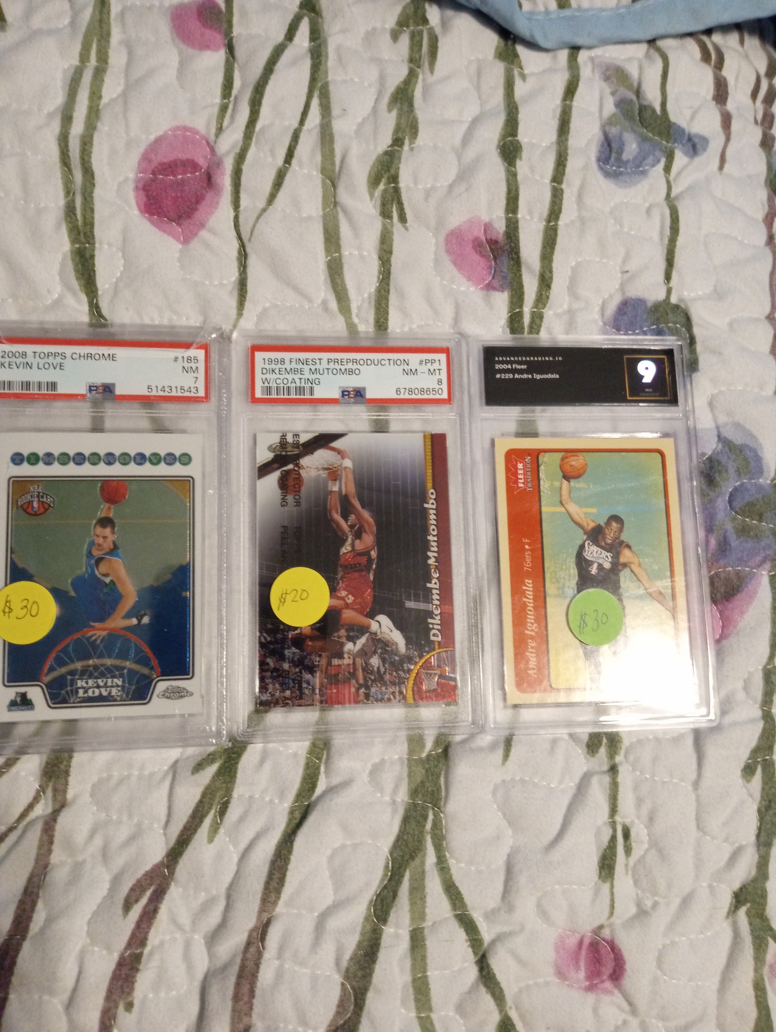 NBA Graded Card Lot (3)
