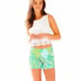 LILLY PULITZER Deenie Shorts Multicolor Sun Dance Floral Cotton