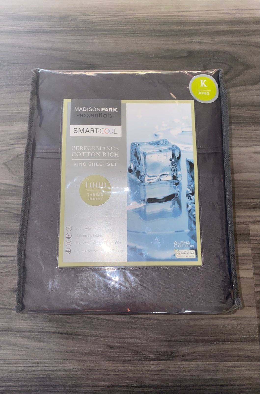 Madison Park Smart•Cool King Sheet Set