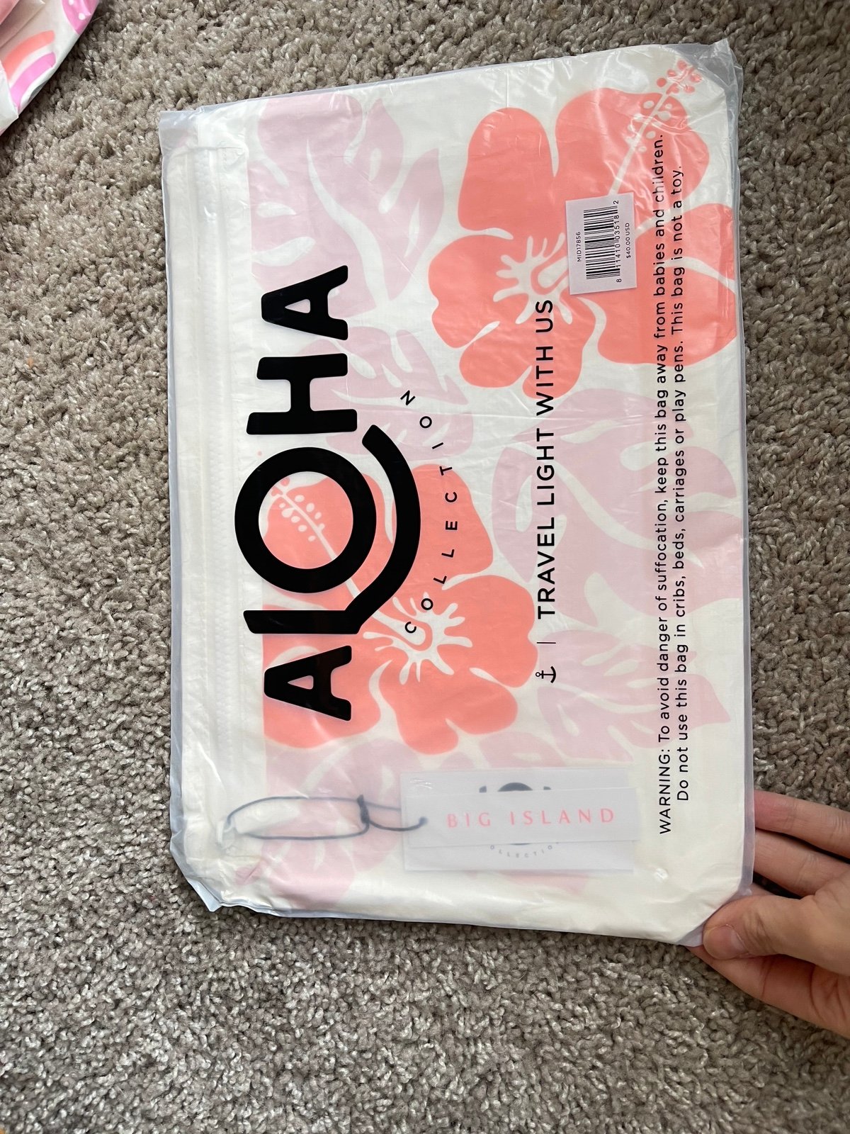 Aloha Collection Big Island special edition hibiscus mid bag
