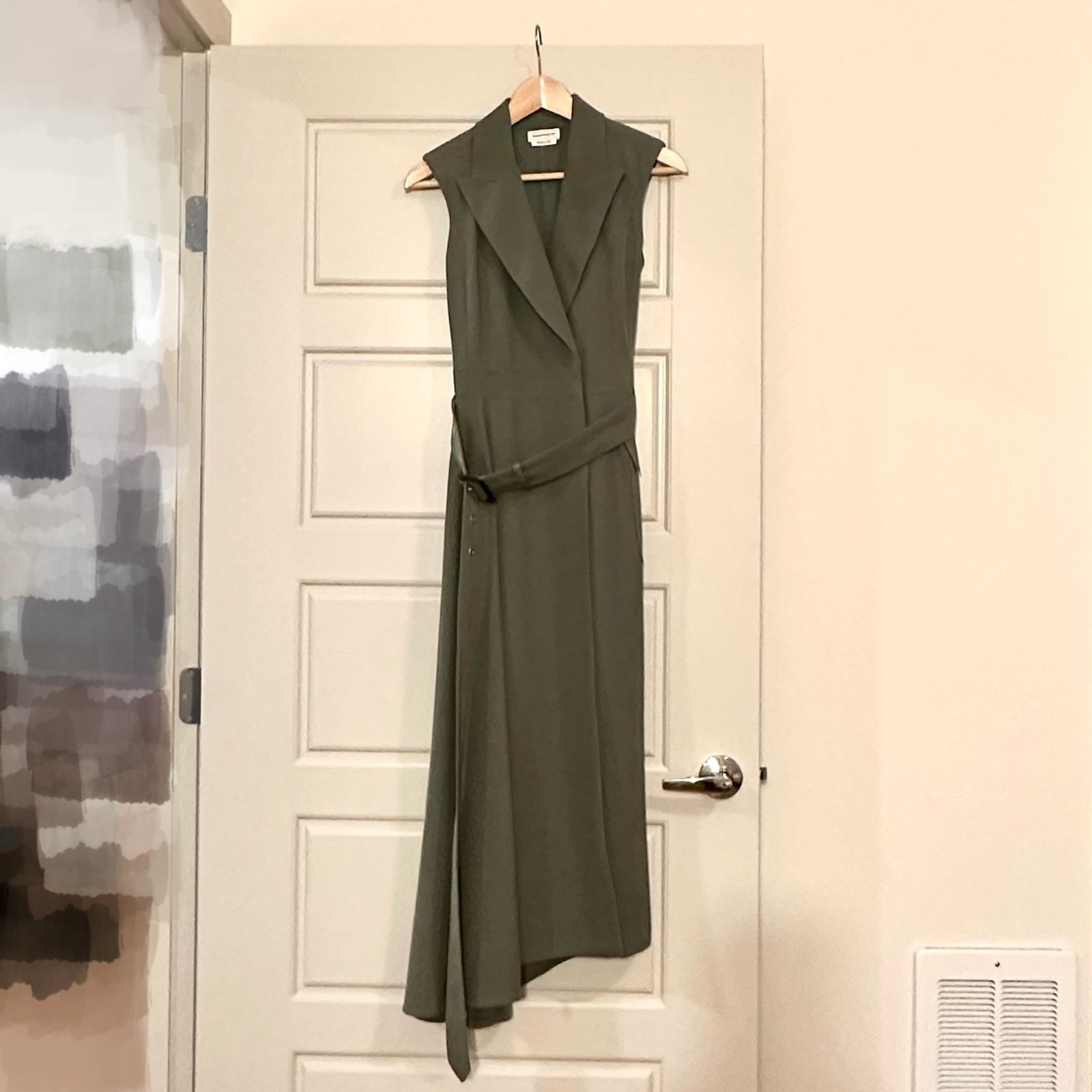 ワンピース MCQUEEN TAILORED A SHAPE DRESS Alexander McQueen Tailored Midi Dress