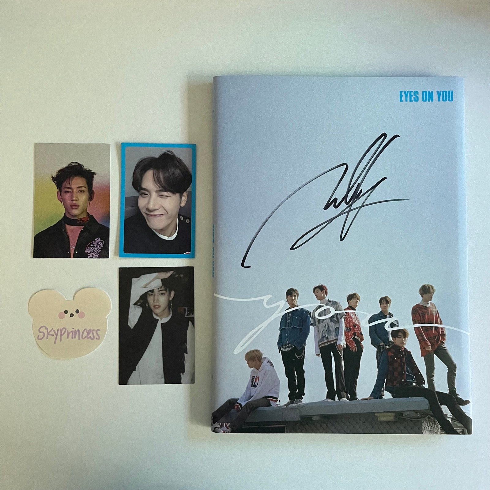 GOT7 ジニョン　サイン　アルバム　EYES ON YOU Amazon.com: JYP Entertainment GOT7 - Eye On You (Mini Album