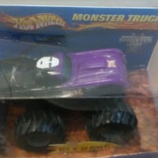 Mattel Monster Jam 2000 Motorized AEW WCW STING Rev n Go Power Truck Scale 1:43