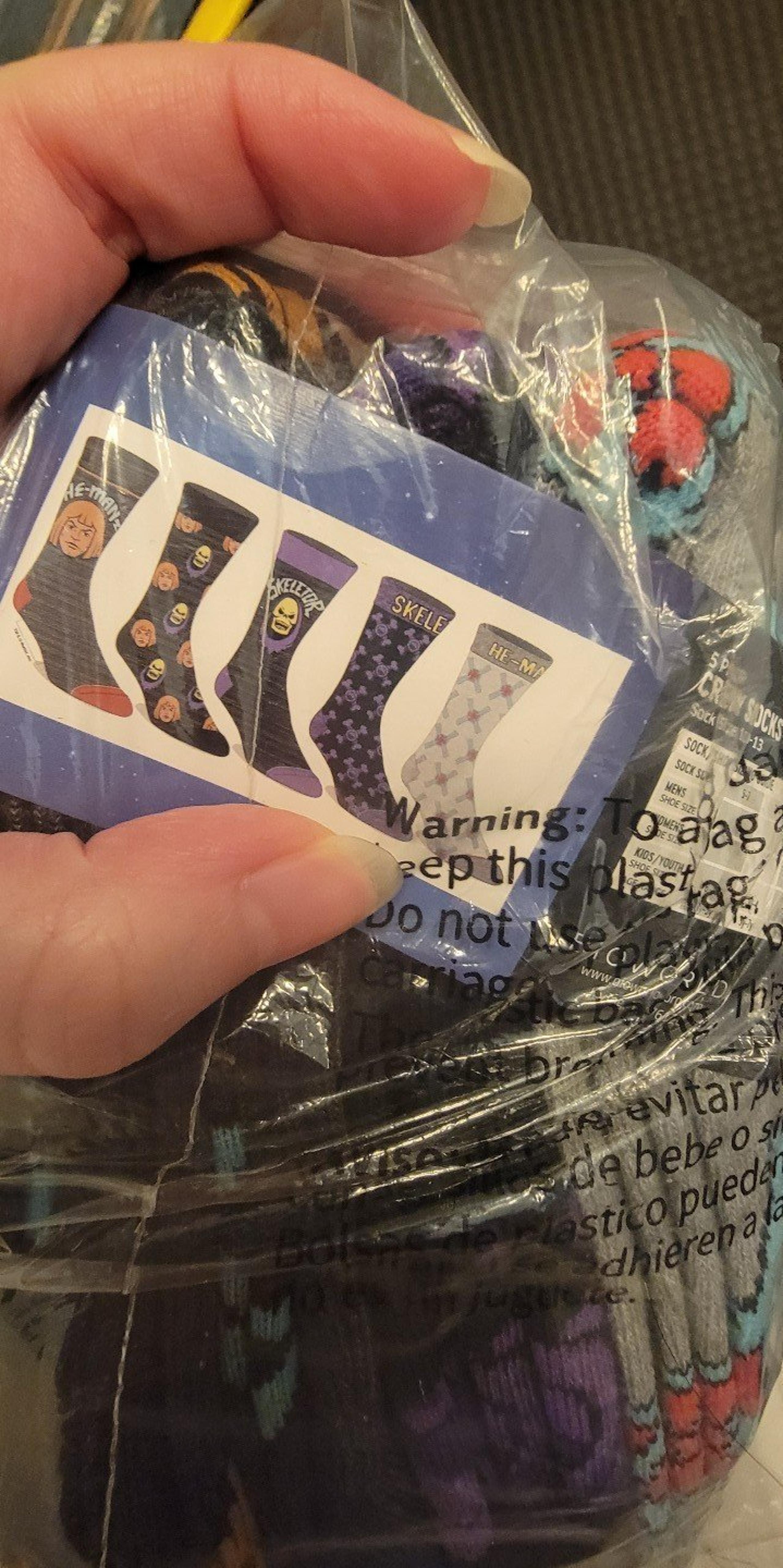 He-Man Vintage Crew Socks