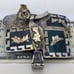 Inlaid Cowboy Saddle Belt Buckle -Mexico