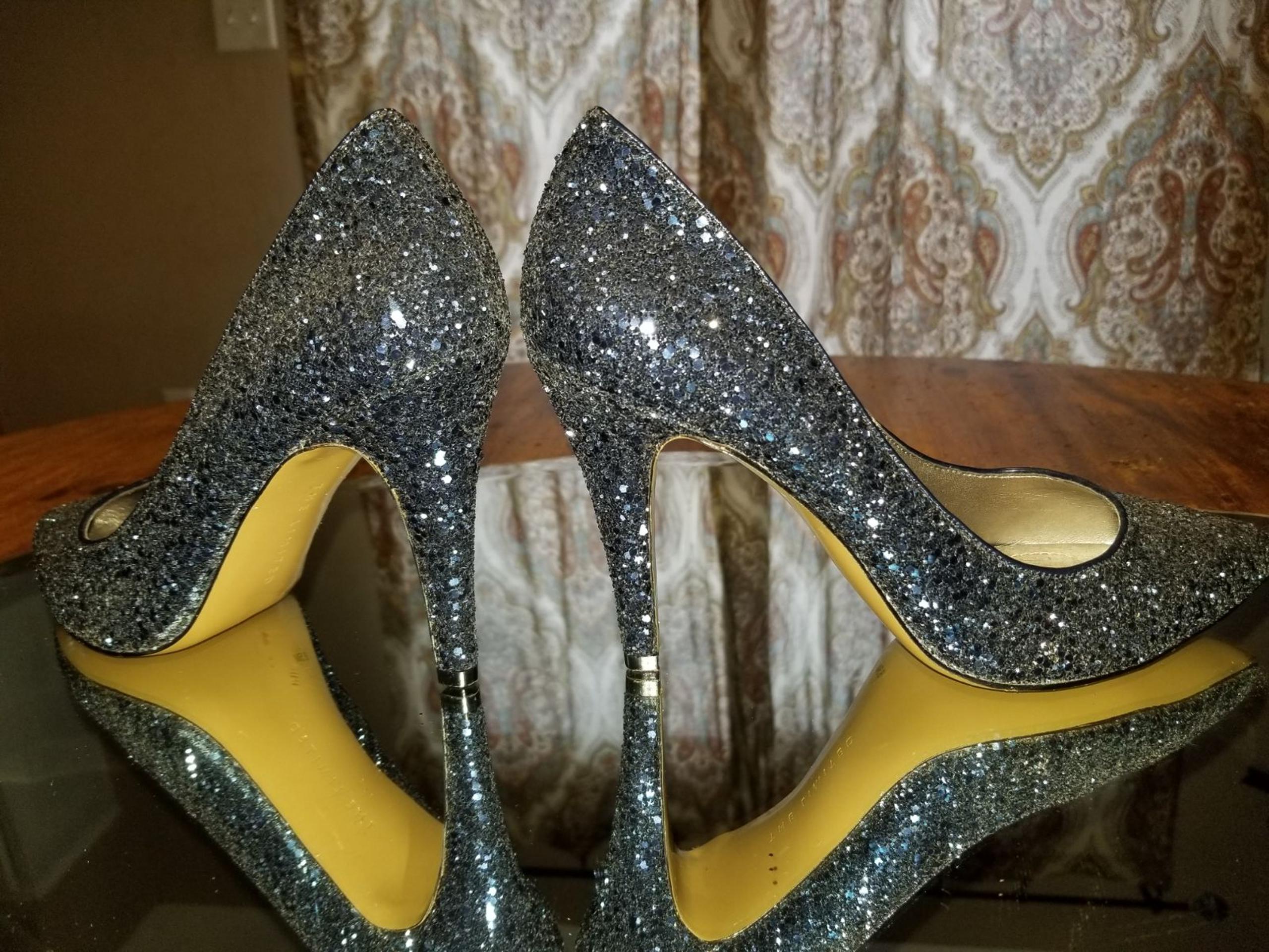 New The LIMITED GLITTER HEELS 8.5 FARRAH