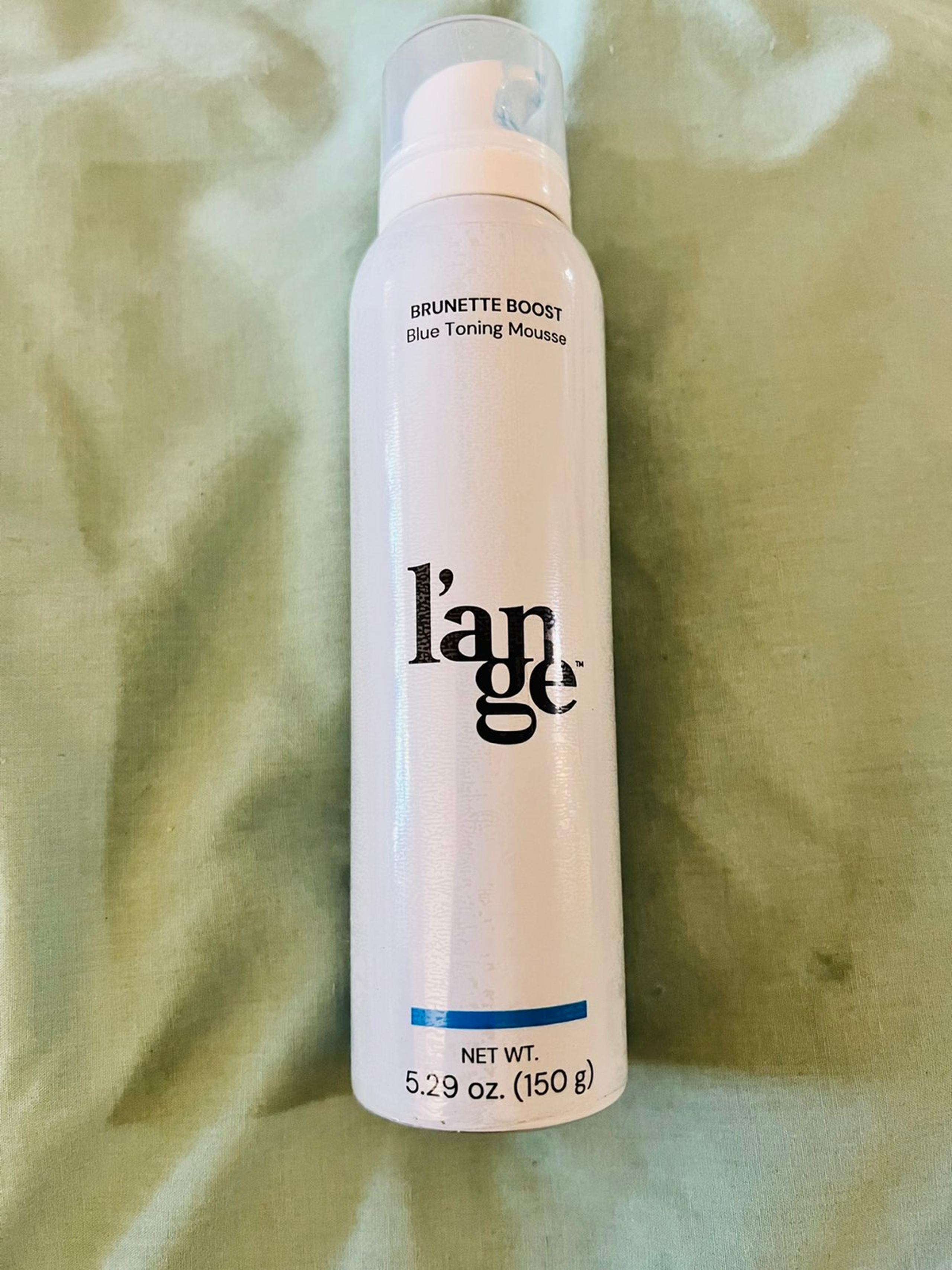 Lange Brunette Boost Blue Toning Mousse