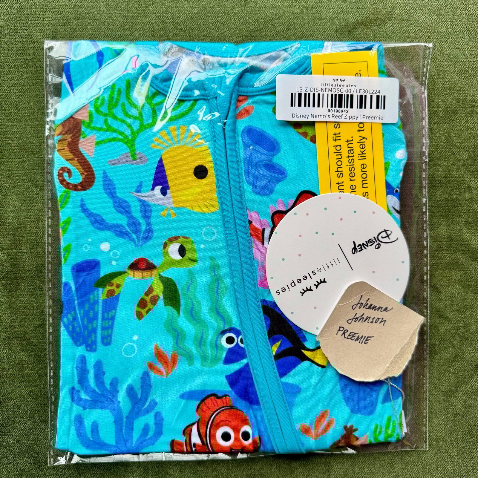 Preemie Nemo zippy