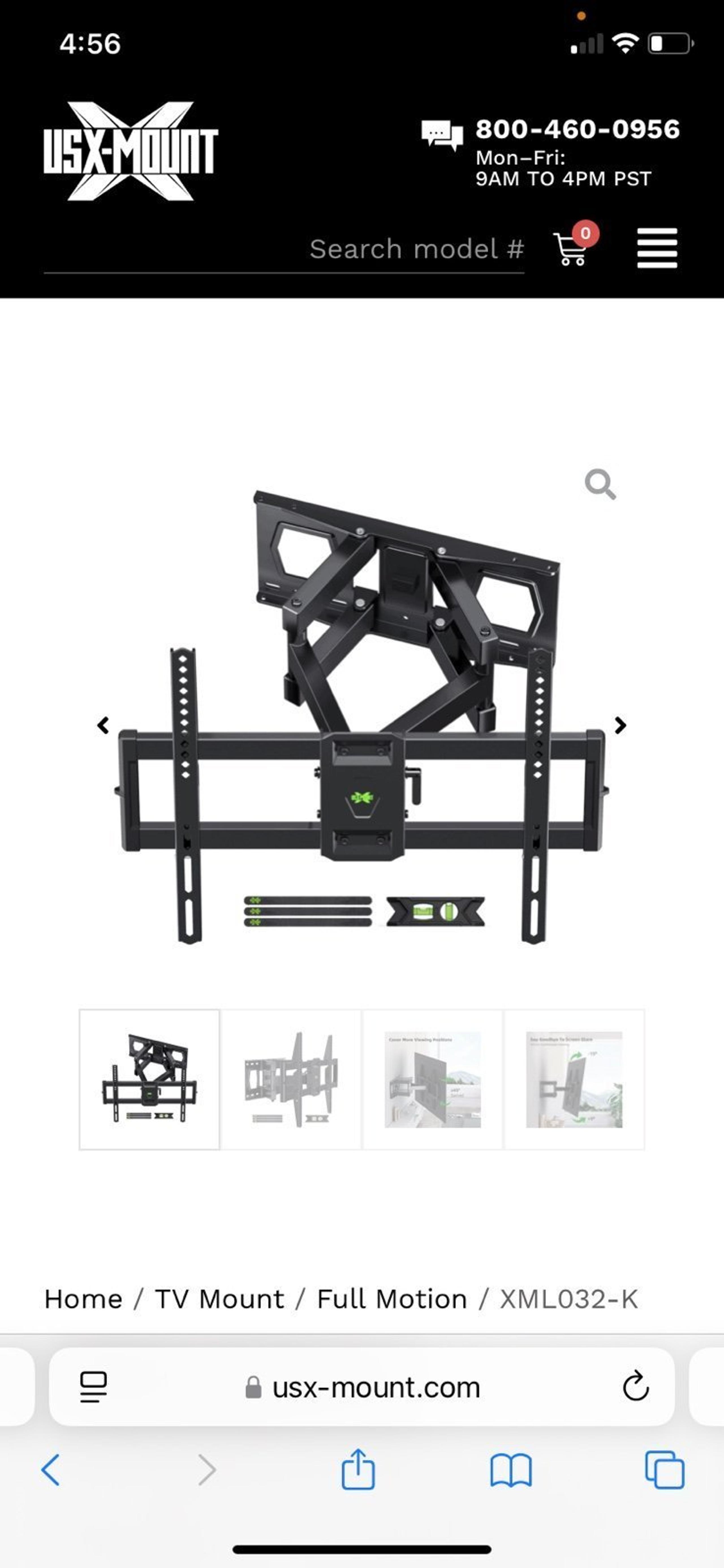 USX Mount TVs 37”-86”
