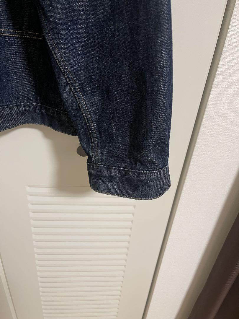 AURALEE】HARD TWIST Denim Blouson Size 4