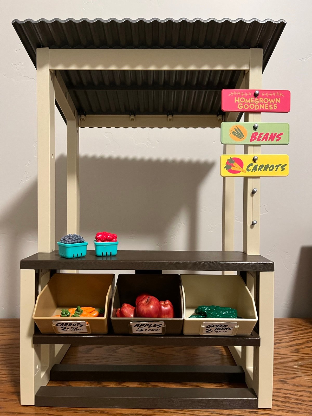 American Girl Kit’s Garden Stand
