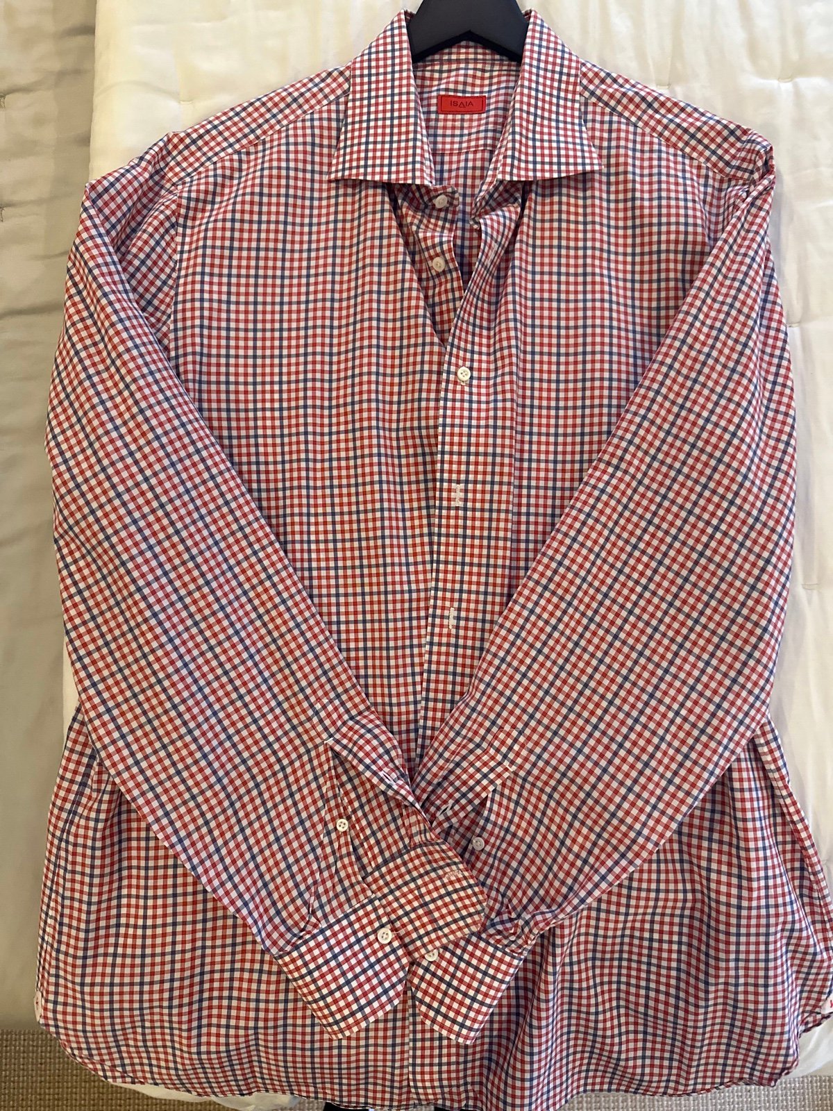 Isaia men’s mixed dress shirt
