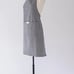 Railroad stripe full bistro apron