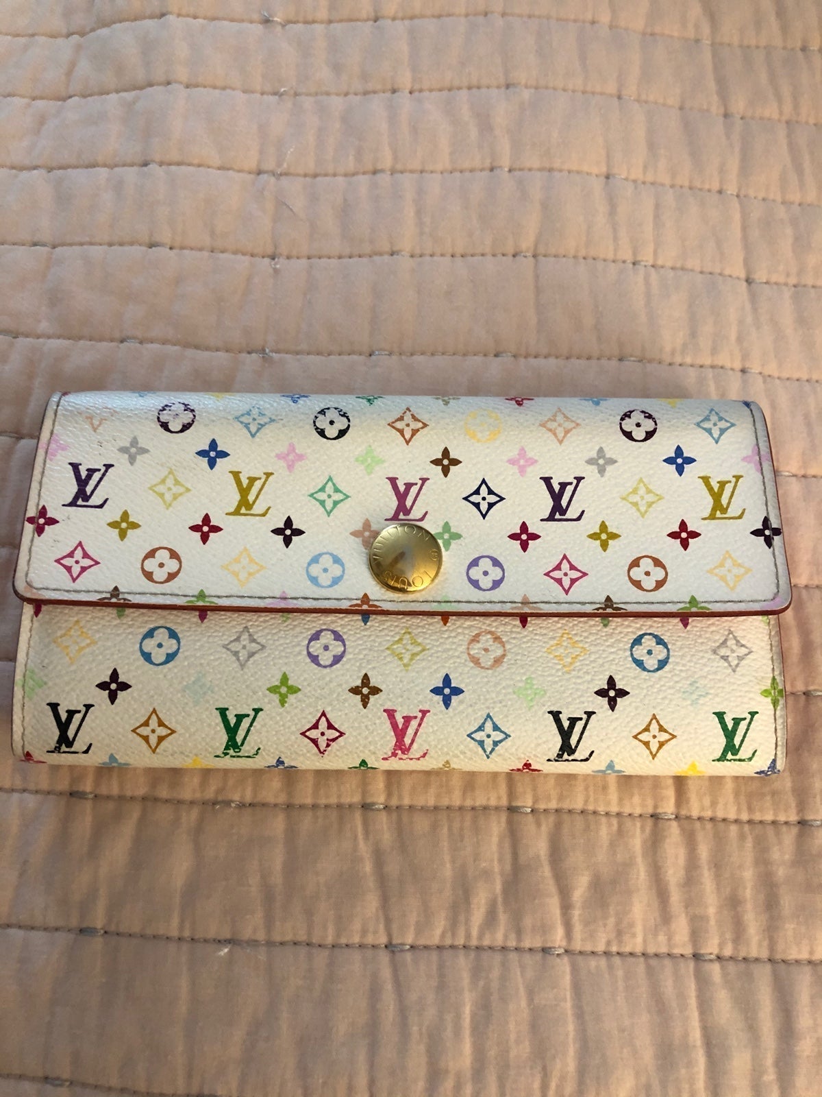 Authentic Louis Vuitton Wallet portofeuille multi-color wallet