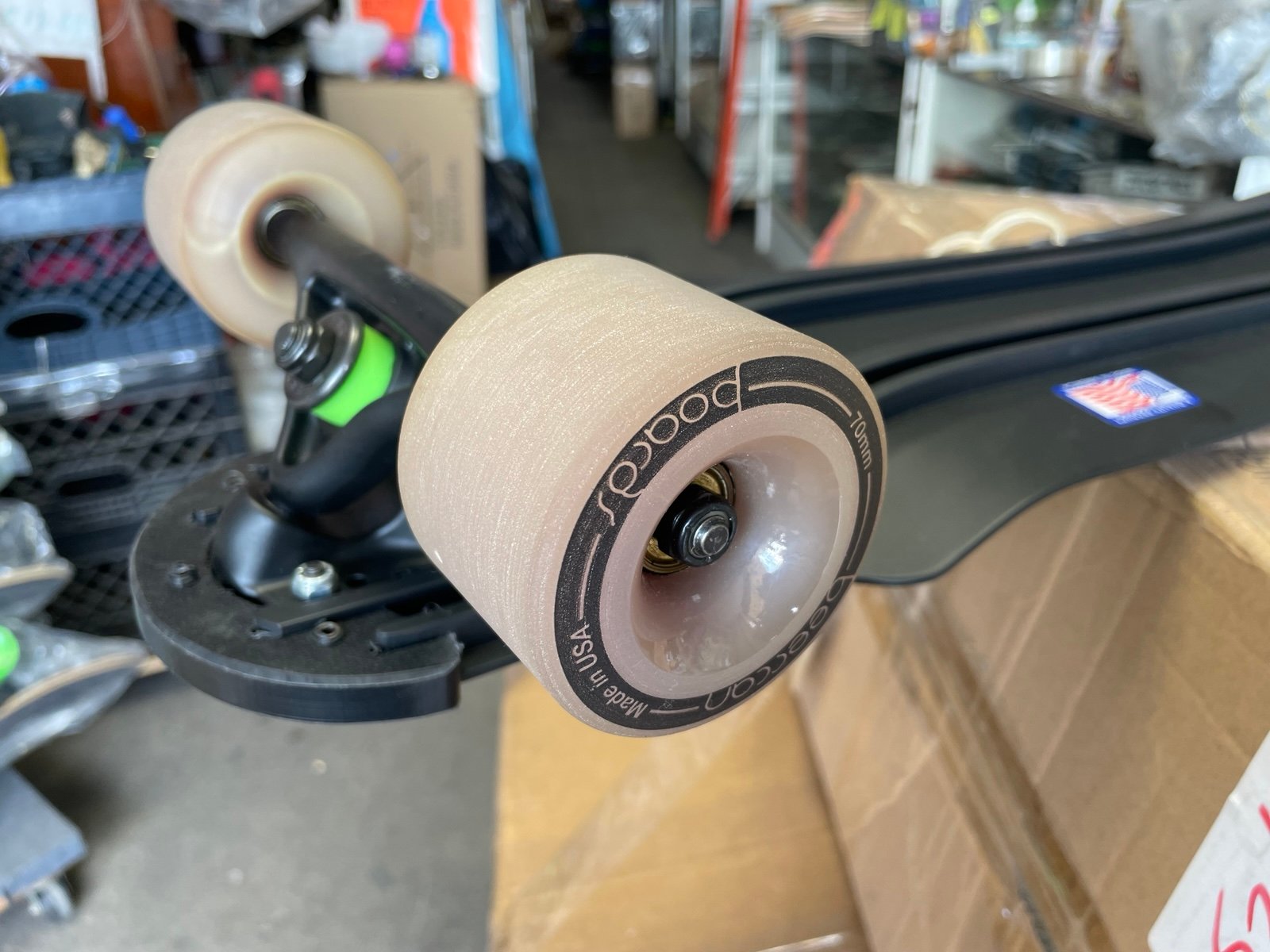 BEERCAN ALUMINUM LONGBOARDS 38 X 8 Free pairs of Sliding gloves!