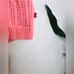Levi's knit BABY BLUE SWEATER VEST quartz pink coral blush