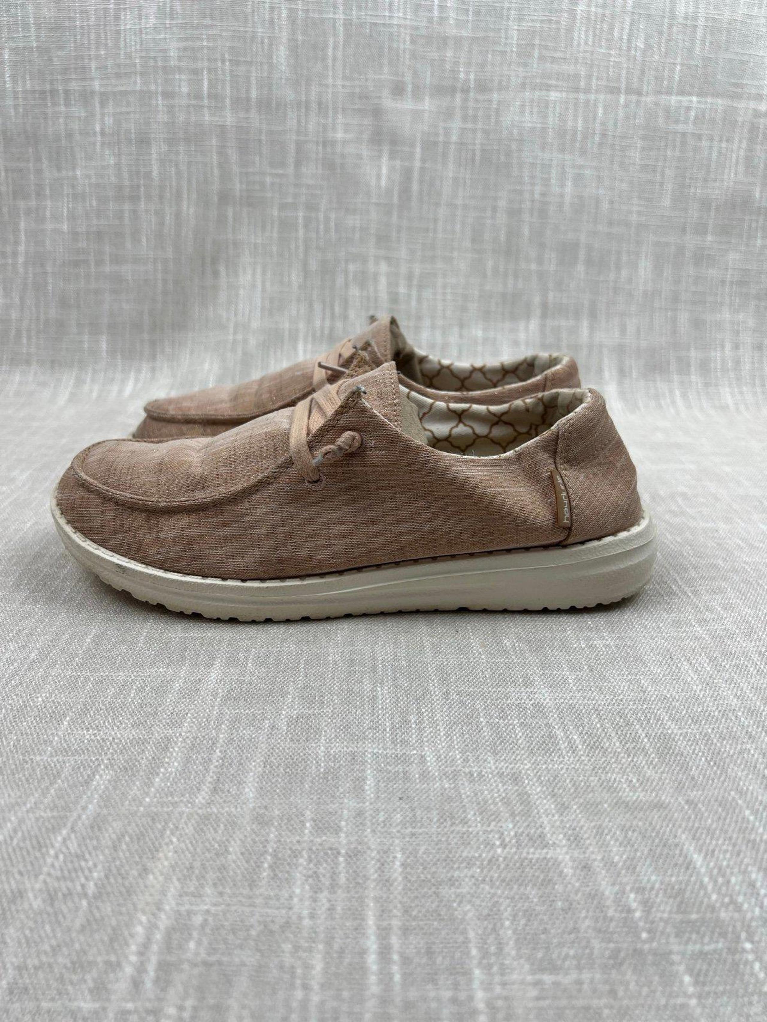 Hey Dude Shoes Wendy Sparkling Casual Slip-On Shoes Womens Size 6