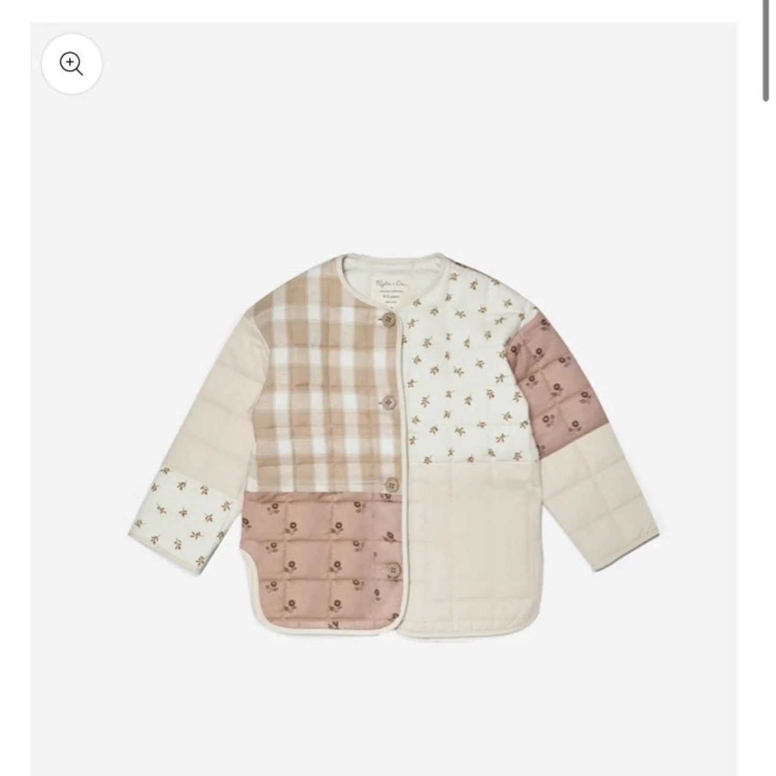 Rylee and Cru Patchwork Jacket 4-5