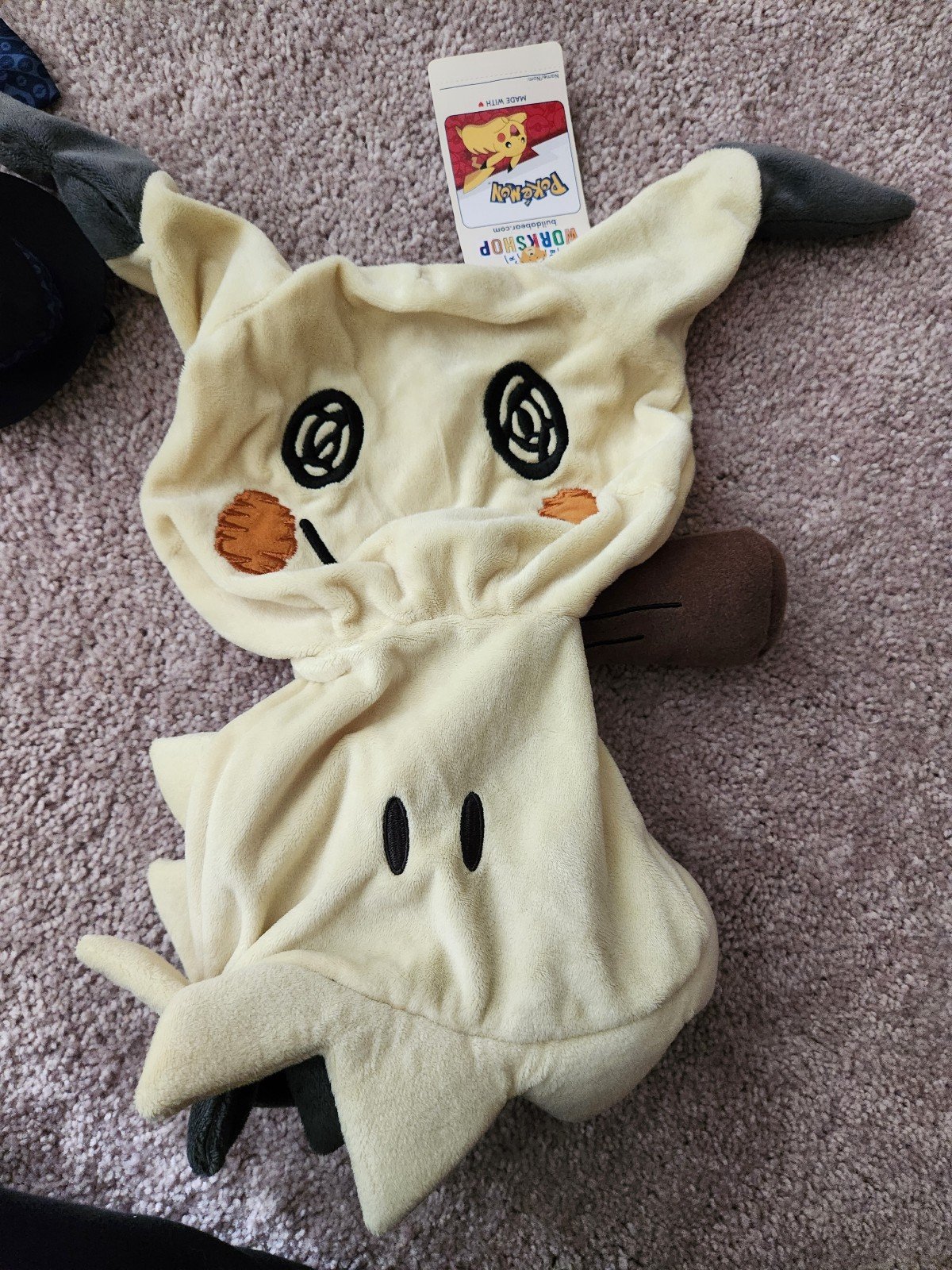 Build a Bear Mimikyu with Top Hat & Bow