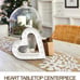 12 Inch Lighted Heart Marquee Light - Large Marquee Hearts With Timer