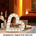 12 Inch Lighted Heart Marquee Light - Large Marquee Hearts With Timer