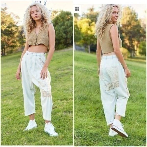 We The Free North Star Patched Harem Jeans