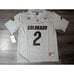 Shedeur Sanders #2 Colorado Buffaloes Big 12 Gray Football V Neck Jersey Small