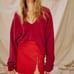 Free People Solitaire Cashmere V sweater