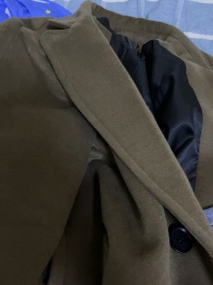 Woolen Coat Men's Mid-Length Double-faced Cashmere