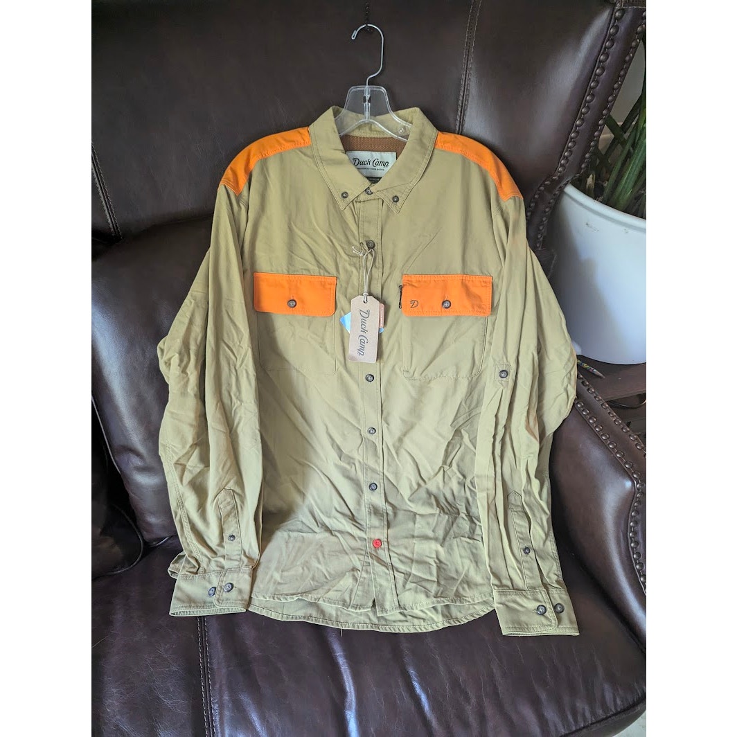 Duck Camp Lightweight Hunting Shirt Long Sleeve XL