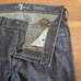 7 For All Mankind Bootcut Jeans Dark Wash Stretch Made In The USA Mens 33x33