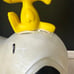 Peanuts Snoopy & Woodstock Halloween Light-up Blow Mold Pumpkin 20 tall
