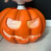 Peanuts Snoopy & Woodstock Halloween Light-up Blow Mold Pumpkin 20 tall
