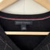 Banana Republic Argyle V-Neck Sweater Size Large Merino Wool Charcoal Burgundy