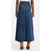 MOON RIVER Women's Front Slit Straight Line Denim Midi Skirt size S NWOT