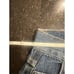 MOON RIVER Women's Front Slit Straight Line Denim Midi Skirt size S NWOT