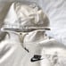 Nike Sportswear Rally Fleece Pullover Hoodie Womens Size Small Ivory AA1539-072