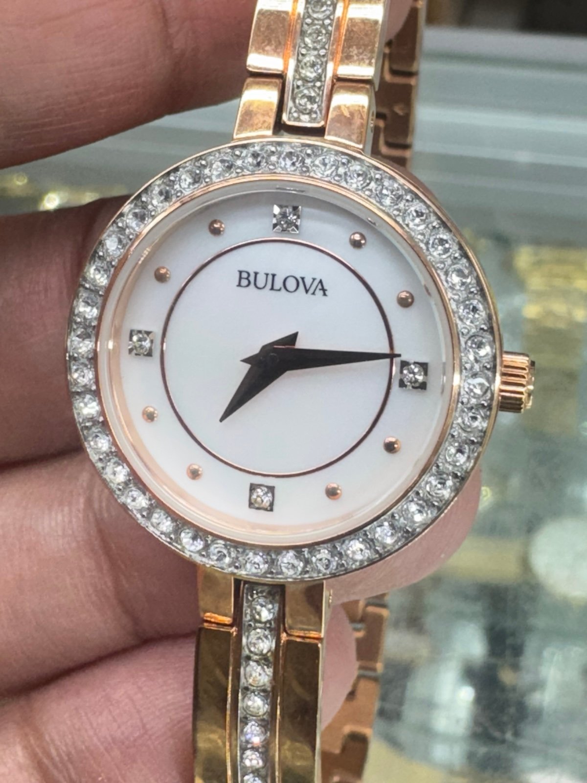Ladies Watch Made By Bulova small Watch for ladies , New Battery Inside Sta