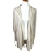 NWT J. Jill Love Linen Longline Natural /Flax Summer Lightweight Cardigan Size L