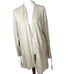 NWT J. Jill Love Linen Longline Natural /Flax Summer Lightweight Cardigan Size L