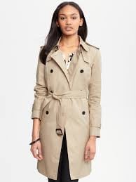Banana republic trench coat