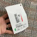NWT Emporio Armani Short Sleeve Tweed Fringe Trim Dress